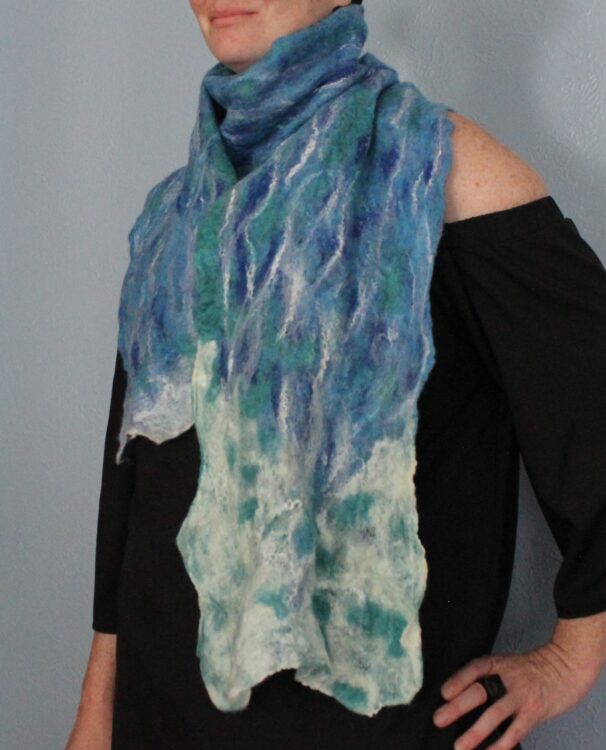Nuno Felting: Flowing Waterfall Scarf - January 2027