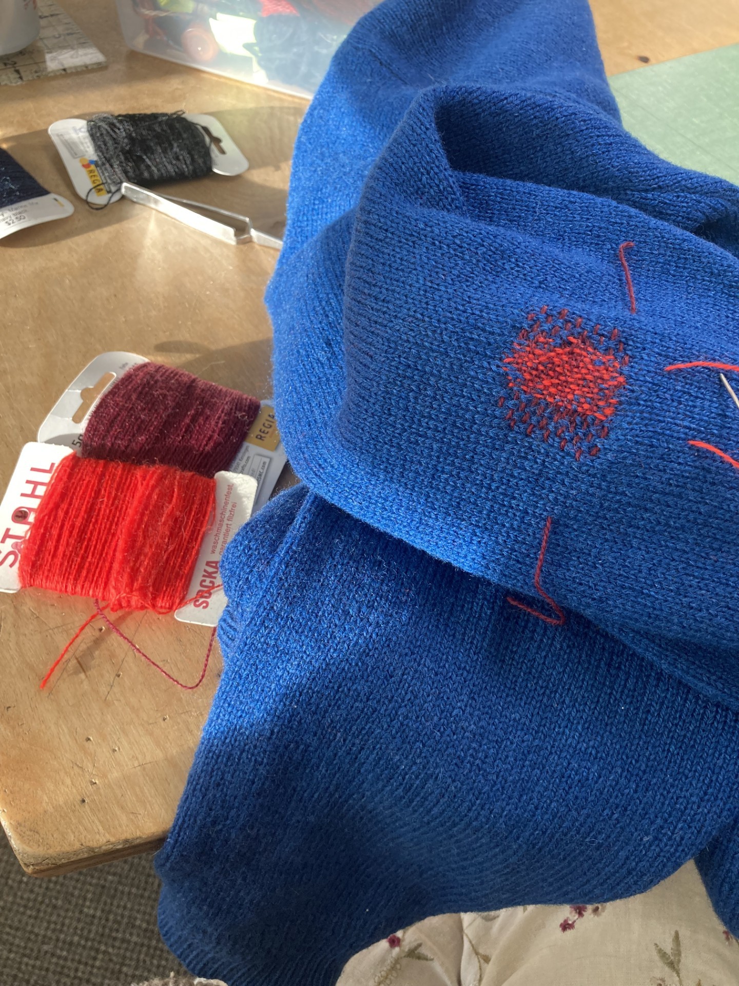 Mending Workshop: Simple Basketweave Darning - February 2027