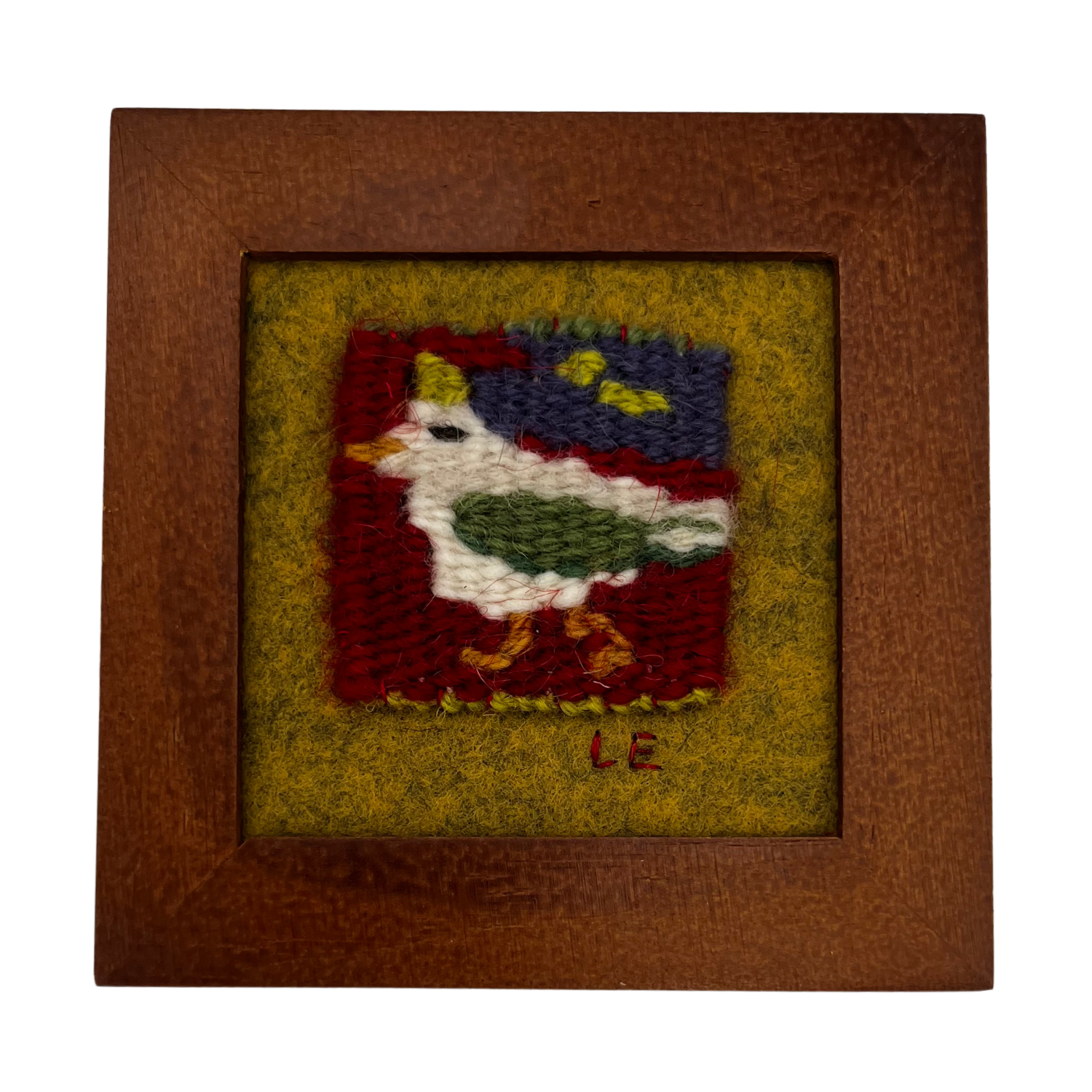 Laura Euller Woven Art "Going to the Holiday Party"