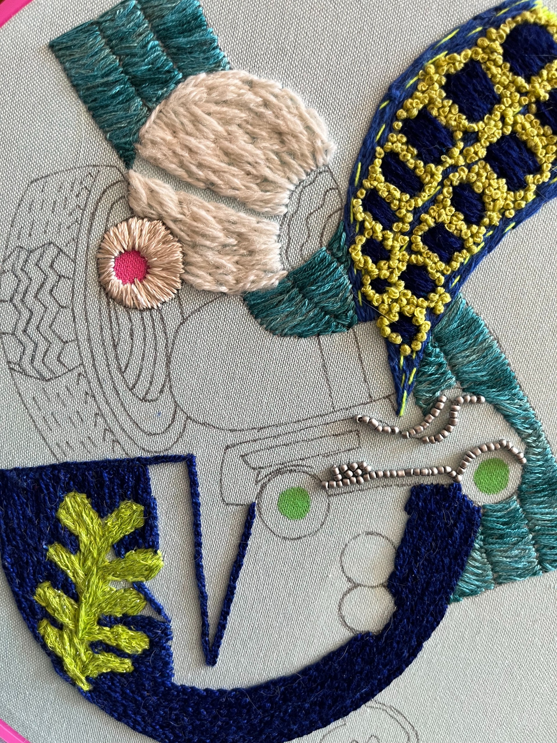 Embroidery and Embellishment Through Collage - Feburary 2027