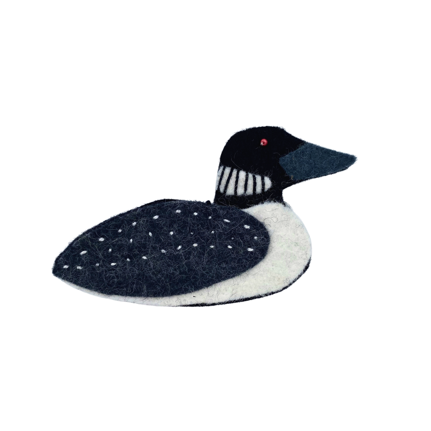 Betsy Shannon Felted Loon Magnet