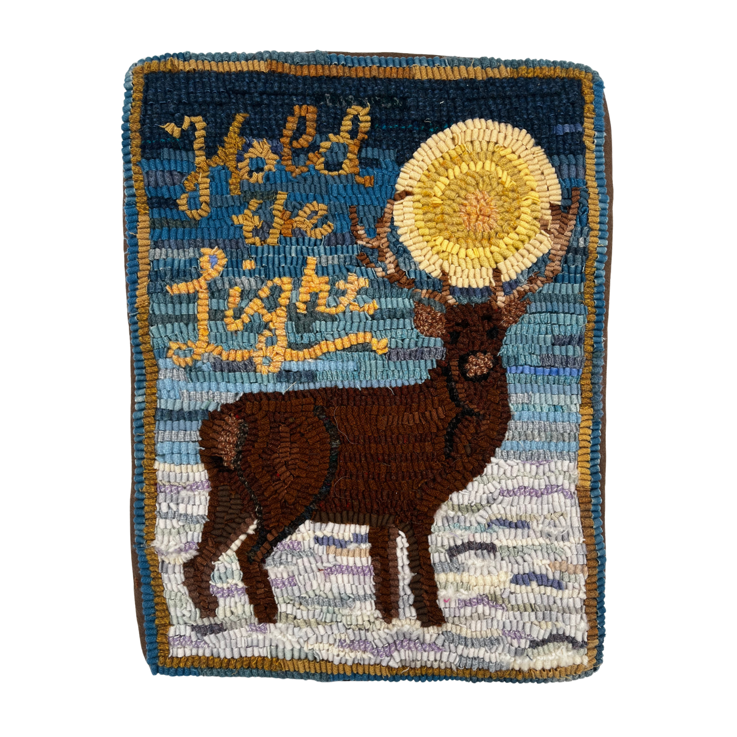 Mary Logue Rug Hooking "Hold Light"