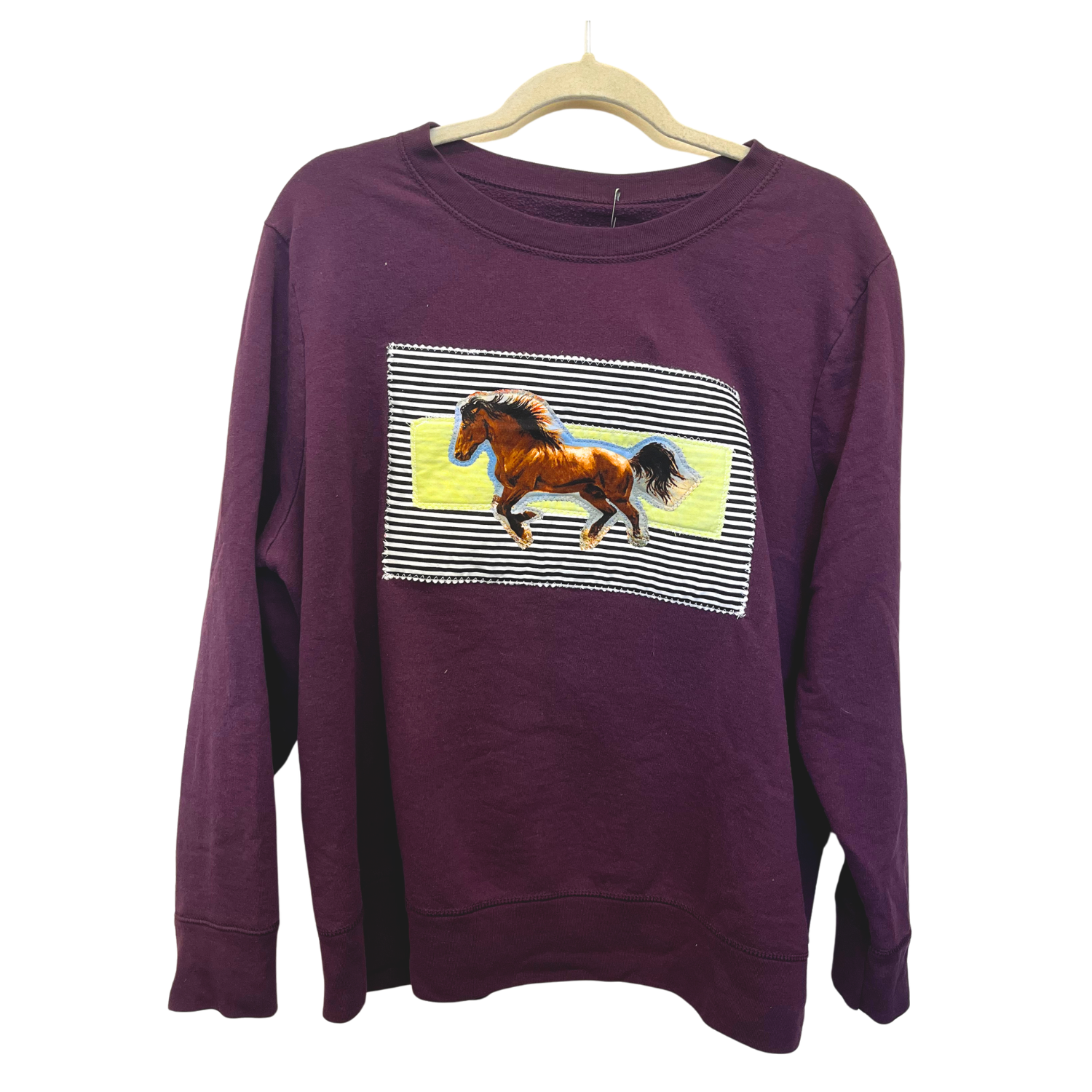 Hell R' High Water 2XL Plum Crewneck