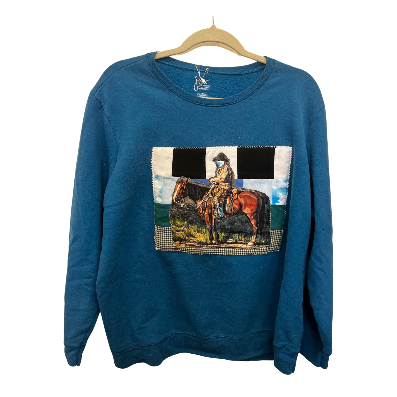 Hell R' High Water 2XL Turquoise Crewneck